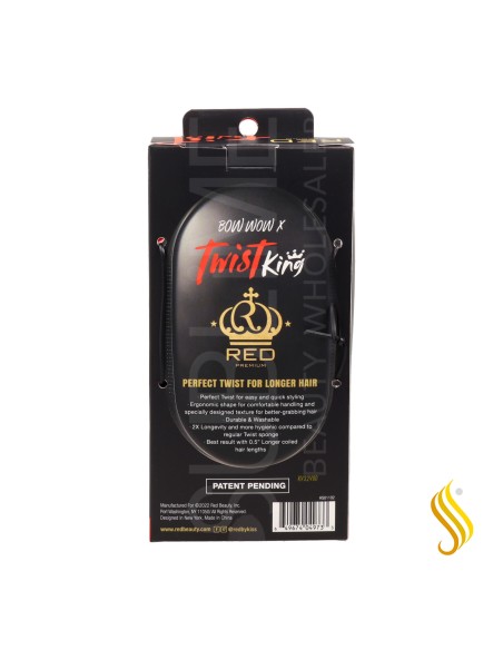 Red Kiss Premium Twist King Peine Goma